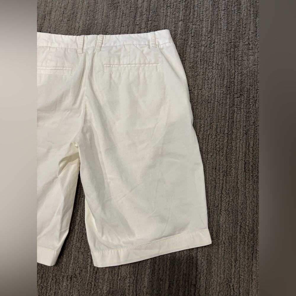 Jcrew White Bermuda Shorts - Picture 8 of 13